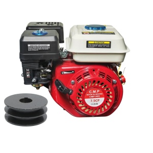 *FULIE CADOU* 8.5CP Motor benzina 4 timpi, 196cmc, 3600rpm ax 3/4, 15kg, pentru generator, motocultor, motopompa etc Campion CMP1483 - Img 7