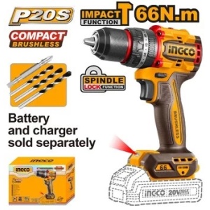 Masina de gaurit si insurubat autofiletanta 20V, Brushless, 96Nm, fara acumulator – INGCO CIDLI209681 - Img 2