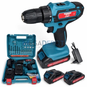 Masina de Insurubat Autofiletanta 48V, 2 Acumulatori 4Ah, 2 Viteze, Trusa Completa 96 Piese, CAMPION PROFESSIONAL CMP1836 - Img 2