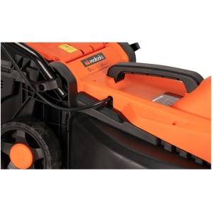 Masina de tuns iarba electrica LM1200B EvoTools 683311, 1200W, latime taiere 320mm, 3450rpm, cos colector 30L, reglaj 3 trepte 25-65mm - Img 4