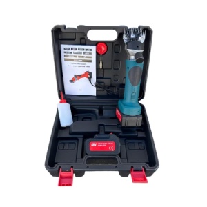 Masina de tuns oi, Campion CMP1556, 1000W, cu 2 acumulatori 48V, 6000mAh, fara fir, accesorii incluse, valiza de transport, CAMPION CMP1556B