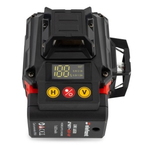 Nivela laser cu trepied 16 linii, 25m, display LCD, Timp de nivelare ≤ 5s, ±0.2 mm/1m, 2 acumulatori, PROFESIONAL, ELEFANT E4DT-DB-M - Img 6