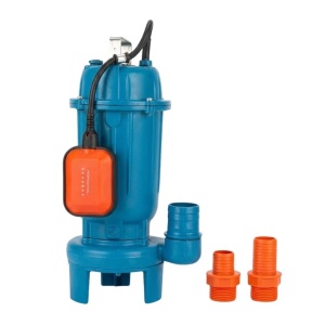 Pompa submersibila 3000w apa murdara, profesionala, cu plutitor, tocator si cutit exterior, racord 2" / 1.5" / 1", bobinaj cupru - Img 7