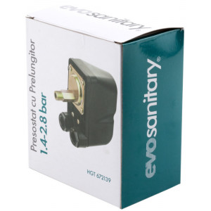 Presostat Cu Prelungitor 1/4 inch, 1.4 - 2.8 BAR, Evotools 672139 - Img 2