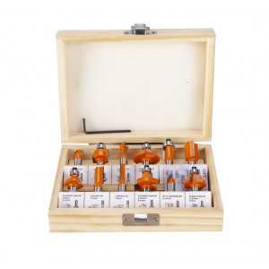 Set Freza Lemn 12 buc 8 mm Evotools 681454 - Img 1