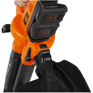 Suflanta / Aspirator Frunze cu Tocator fara Acumulator LB 2x MAX 20V ONE EPTO / U[V]: 40 Evotools 681366 - Img 3