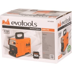 Aparat Invertor de Sudura cu Afisaj LED WMI 270, anti-stick, 4kg, 2.5-5mm, IP21S, Evotools 683149 - Img 8