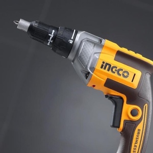 Bormasina 20V 1/4" pentru rigips, motor fara perii, 4200rpm, fara acumulator INGCO CDSLI20428 - Img 3