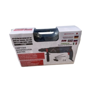 Bormasina Ciocan rotopercutor 3000W CU PERCUTIE, trusa, mandrina automata, 3J, 1200RPM, CAMPION PROFFESIONAL CMP1565 - Img 2