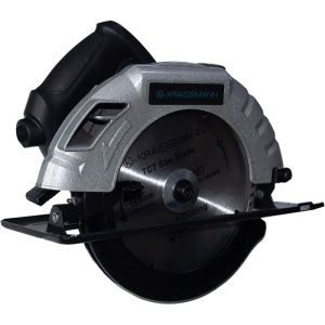 Fierastrau circular 1650W, disc 185mm, adancime taiere 62mm, ghidaj inclus, Kraissmann CS-185/1650 - Img 2
