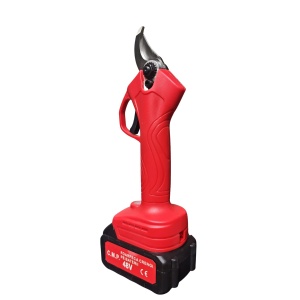 Foarfeca gradina electrica cu 2 acumulatori 48V, pentru gradina, diametru taiere 27mm, Valiza, profesional Campion PROFESSIONAL CMP1811 - Img 4