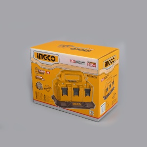 Incarcator acumulator rapid 20V cu 6 Porturi P20S Ingco FCLI2064 - Img 5