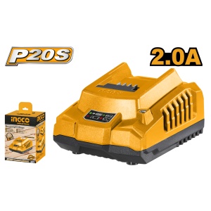 Incarcator Rapid 20V ACUMULATOR P20S Ingco FCLI2001E - Img 1