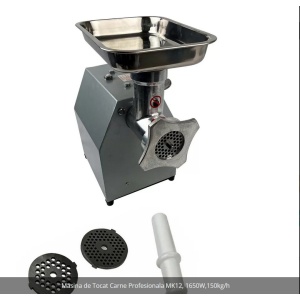Masina Electrica de Tocat Carne Profesionala MK8 ALTAI – 750W, Otel Inox, Accesorii Incluse – Campion CMP0868 - Img 2