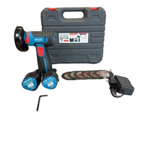 Set mini flex polizor unghiular 3ah, 48v, 76mm, portabil cu trusa, 1500rpm Campion CMP1692 - Img 2