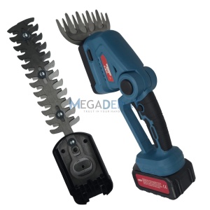Set Scule cu acumulator 48v, Mini drujba electrica, foarfeca crengi, masina tuns gard viu, aparat fita vie Campion CMP1830 - Img 3