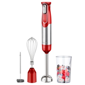 Blender Mixer cu Baterie 4 in 1 Negru/Inox Decakila KMJB024B - Img 2