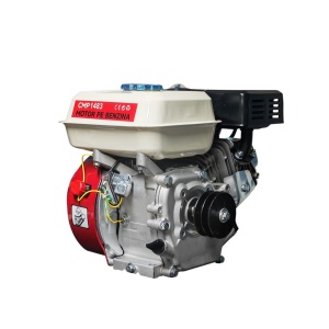 *FULIE CADOU* 8.5CP Motor benzina 4 timpi, 196cmc, 3600rpm ax 3/4, 15kg, pentru generator, motocultor, motopompa etc Campion CMP1483 - Img 6