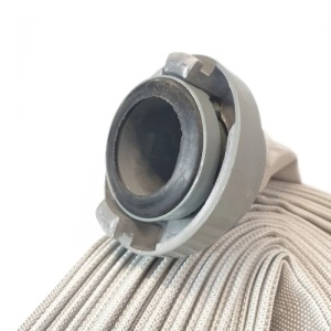 FURTUN POMPIER / FURTUN REFULARE APA CU CUPLE 1'' 20M 8 BARI, ALB, PENTRU MOTOPOMPA SI IRIGATII, CRAFT-TEC MX1209 - Img 3