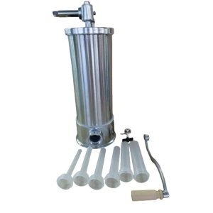 Masina carnati verticala profesionala 6kg, inox, cu 6 palnii, sistem Airstop, CAMPION CMP1170