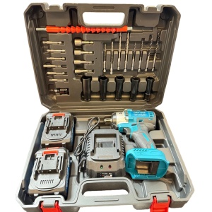 Masina de insurubat Cheie cu impact 350nM, cu 2 acumulatori 48v,, 3000rpm, 3200bpm Campion PROFESSIONAL CMP1685 - Img 2