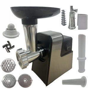 Masina de tocat carne electrica 3500w, 3 site, adaptor suc rosii, 4 in 1 CORP ALUMINIU, Campion CMP1672