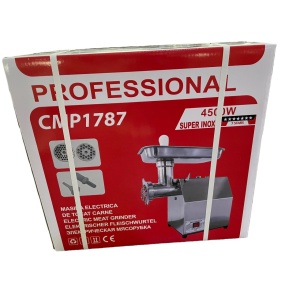Masina de tocat carne MK22, PROFESIONALA, 4500w, MK22, constructie profesionala inox, 2 site, reverse, Campion CMP1787 - Img 2