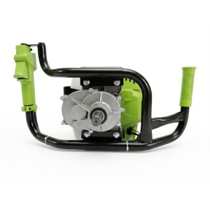 Motoburghiu pe benzina Campion, 8.5CP, motor 2 timpi 58cc, 9200rpm, burghie 100-300mm, adancime 800mm, rezervor 1.2L, 12kg, set forare pamant, model verde Italian Fresho CMP4350G GT-4350 - Img 6