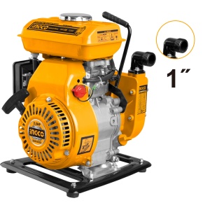 Motopompa apa pe benzina 1" motor benzina 2.5cp, 105cmc, 7m adancime Ingco GWP102 - Img 2