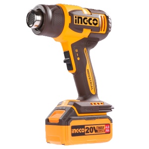 Pistol cu aer cald 20V, 300/550°C, 100/200 L/min, cu 4 accesorii – fara acumulator HGLI2006 - Img 5