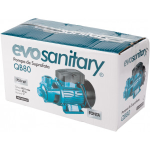 Pompa Apa de Suprafata QB80, 750W, Fonta, 50m inaltime, 45L/min, IP54 – Evotools 681854 - Img 2