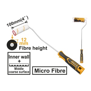 Trafalet 100mm cu Maner Cauciucat INGCO – HRHT061001D – Performanta Profesionala si Fiabilitate Extinsa - Img 2