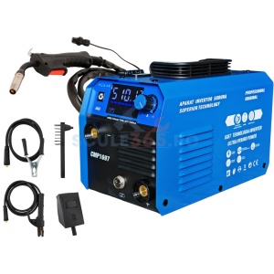 Aparat de sudura tip Invertor cu sarma 510A, MMA/MIG/MAG (TIG LIFT optional) afisaj digital, ventilat, URAL MASH IGBT TEHNOLOGY ULTRA HYBRID POWER, CMP1697