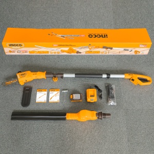 Drujba Fierastrau de Pomi + gard viu pe acumulator 20V 2.4m cu 2 Functii Ingco CPTS201681 - Img 7