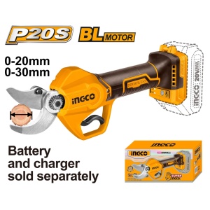 Foarfeca electrica 20V, diametru taiere 20/30mm, motor brushless, fara acumulator, INGCO CSSLI20308 - Img 2