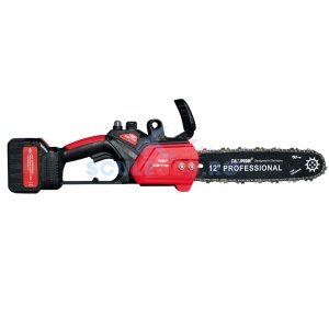Mini Drujba electrica 8AH, 48V, 300mm, 2 acumulatori, brushless, ungere automata, 1800w, CAMPION CMP1756 - Img 9