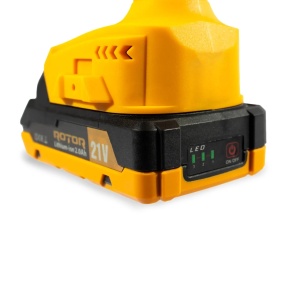Mini drujba electrica cu 2 acumulatori 21V, 2AH, 150mm, 12m/s, ROTOR RMC21-6 - Img 3