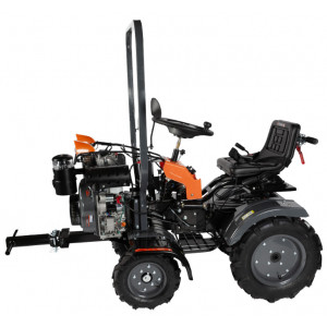 Minitractor 12 CP Ride-On 4x4 R1200 Evotools PLUS Motor Diesel KAMA Motocultor 681943 - Img 3