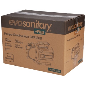 Pompa Gradina Inox 1300 W, GPP Evosanitary Plus 682542 - Img 3