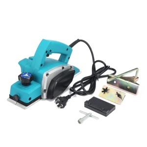 Rindea electrica 750W, 16000rpm, latime 82mm, adancime 2mm, cu ghidaje si cutit reversibil, Kraissmann EDR750-1900B - Img 2
