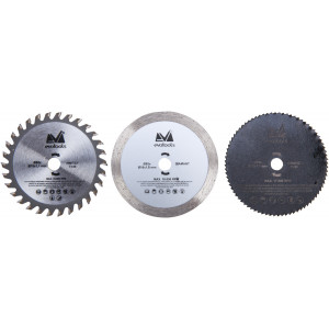 set Discuri Mini Fierastrau Circular 3 buc / 85 mm Evotools 678613