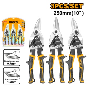 Set Foarfeci Tabla 3pcs INGCO HTSNK0110 - Img 1