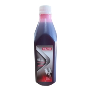 Ulei semisintetic 2T rosu, 500 ml, pentru motoare in 2 timpi, POLAND 171