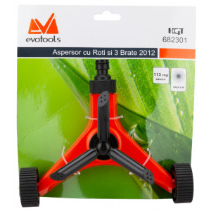 Aspersor Cu Roti Si 3 Brate 2012 Evotools 682301 - Img 2