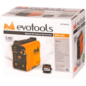 *BLACK FRIDAY* Aparat de Sudura Tip Invertor WMI 200, anti-stick, 2.8kg, 2.5-3.2mm, Evotools 683145 - Img 7