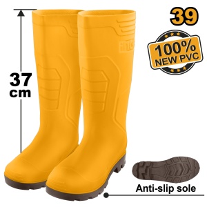 Cizme de Cauciuc 45 INGCO SSH092L.45 – Protectie fiabila in medii umede si dificile - Img 1