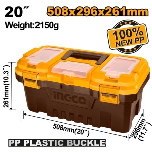 Cutie depozitare scule 20", capacitate 20kg, 508x296x261mm, INGCO PBX2002 - Img 2