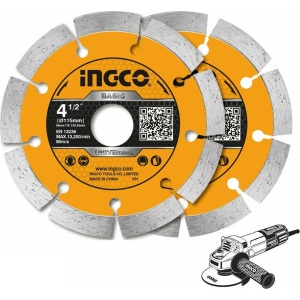 Disc Diamantat Segmentat 115 set 2buc - Img 2