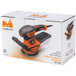 Masina de slefuit rotativa 450W, 125mm, turatie variabila 6000-12500rpm, Epto EvoTools 681199 - Img 6