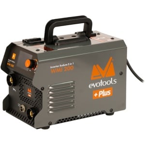 *OFERTA* Aparat Invertor de Sudura MIG-MMA-TIG 3 in 1 cu Afisaj LED WMI-200, electrod, sarma flux, gaz, Evotools 683150 - Img 9